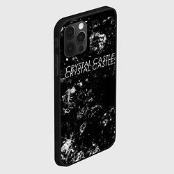 Чехол для iPhone 12 Pro Max Crystal Castles black ice, цвет: 3D-черный — фото 2