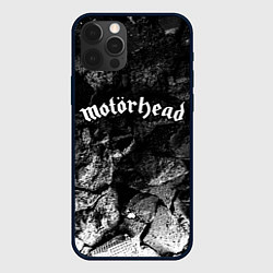 Чехол для iPhone 12 Pro Max Motorhead black graphite, цвет: 3D-черный