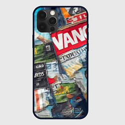 Чехол для iPhone 12 Pro Max Vanguard collage - ai art patchwork, цвет: 3D-черный