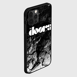 Чехол для iPhone 12 Pro Max The Doors black graphite, цвет: 3D-черный — фото 2