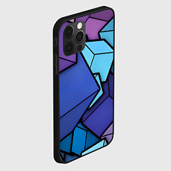 Чехол для iPhone 12 Pro Max Куб, цвет: 3D-черный — фото 2