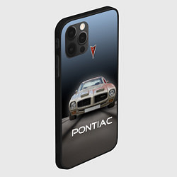 Чехол для iPhone 12 Pro Max Американский масл-кар Pontiac, цвет: 3D-черный — фото 2