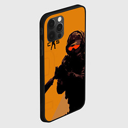 Чехол для iPhone 12 Pro Max Тактические стрелки наготове Counter-Strike 2, цвет: 3D-черный — фото 2