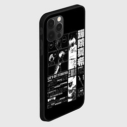 Чехол для iPhone 12 Pro Max История Маки - Магическая битва, цвет: 3D-черный — фото 2