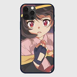 Чехол для iPhone 12 Pro Max Konosuba Мэгумин cute, цвет: 3D-черный