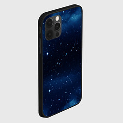 Чехол для iPhone 12 Pro Max Космос и мелкие звезды, цвет: 3D-черный — фото 2