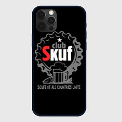 Чехол для iPhone 12 Pro Max Skuf club, цвет: 3D-черный