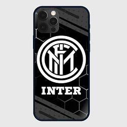 Чехол для iPhone 12 Pro Max Inter sport на темном фоне, цвет: 3D-черный