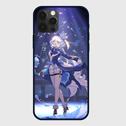 Чехол для iPhone 12 Pro Max Genshin Impact Furina servants, цвет: 3D-черный