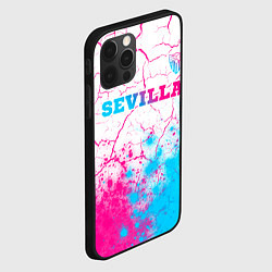 Чехол для iPhone 12 Pro Max Sevilla neon gradient style посередине, цвет: 3D-черный — фото 2