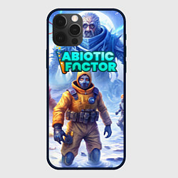 Чехол для iPhone 12 Pro Max Abiotic Factor ледяной ужас, цвет: 3D-черный