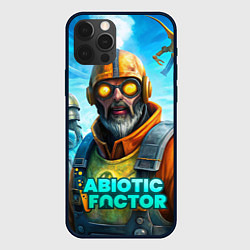 Чехол для iPhone 12 Pro Max Abiotic Factor игровые персонажи, цвет: 3D-черный