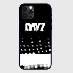 Чехол для iPhone 12 Pro Max Dayz game pattern logo, цвет: 3D-черный