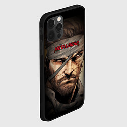 Чехол для iPhone 12 Pro Max Metal gear Venom Snake, цвет: 3D-черный — фото 2