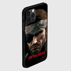 Чехол для iPhone 12 Pro Max Metal gear Venom Snake, цвет: 3D-черный — фото 2