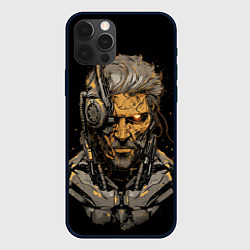 Чехол для iPhone 12 Pro Max Venom Snake Metal gear game, цвет: 3D-черный