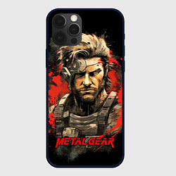 Чехол для iPhone 12 Pro Max Venom Snake Metal gear game, цвет: 3D-черный