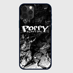 Чехол для iPhone 12 Pro Max Poppy Playtime black graphite, цвет: 3D-черный