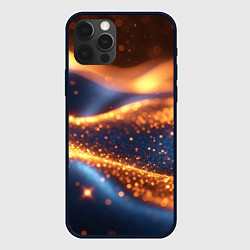 Чехол для iPhone 12 Pro Max Блестящая лакшери текстура, цвет: 3D-черный