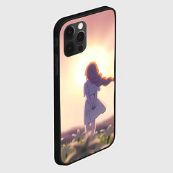 Чехол для iPhone 12 Pro Max Фламме в детстве, цвет: 3D-черный — фото 2