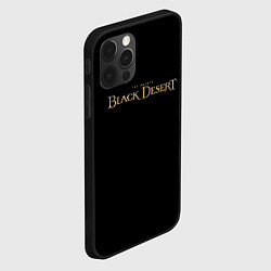 Чехол для iPhone 12 Pro Max Black desert, цвет: 3D-черный — фото 2