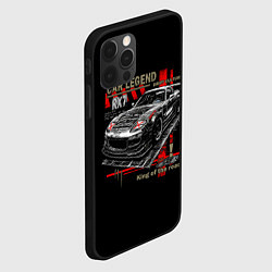 Чехол для iPhone 12 Pro Max Rx7 korch drift, цвет: 3D-черный — фото 2