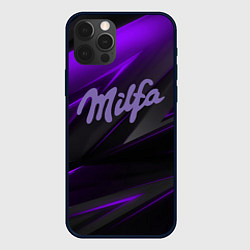 Чехол для iPhone 12 Pro Max Milfa milka style, цвет: 3D-черный