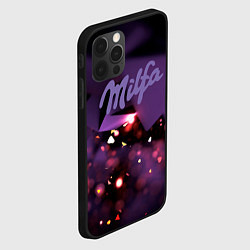 Чехол для iPhone 12 Pro Max Milfa logo, цвет: 3D-черный — фото 2