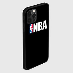 Чехол для iPhone 12 Pro Max NBA logo sport, цвет: 3D-черный — фото 2