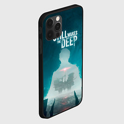 Чехол для iPhone 12 Pro Max Still wakes the deep силуэт, цвет: 3D-черный — фото 2