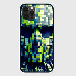 Чехол для iPhone 12 Pro Max Cyber face - ai art fantasy, цвет: 3D-черный