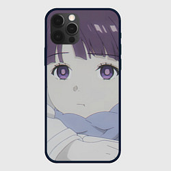 Чехол для iPhone 12 Pro Max Fern Cute Face, цвет: 3D-черный