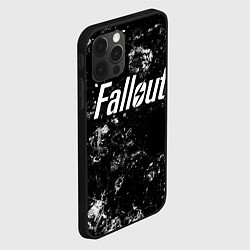 Чехол для iPhone 12 Pro Max Fallout black ice, цвет: 3D-черный — фото 2