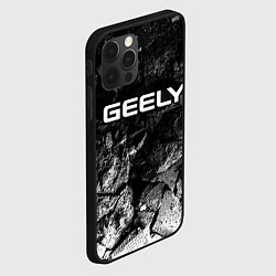 Чехол для iPhone 12 Pro Max Geely black graphite, цвет: 3D-черный — фото 2