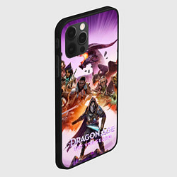 Чехол для iPhone 12 Pro Max Герои Dragon age the veilguard, цвет: 3D-черный — фото 2