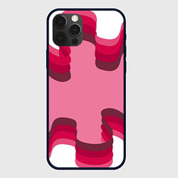 Чехол для iPhone 12 Pro Max Музыкальная линия, цвет: 3D-черный