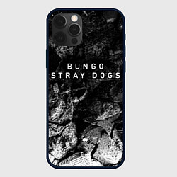Чехол для iPhone 12 Pro Max Bungo Stray Dogs black graphite, цвет: 3D-черный