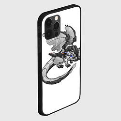 Чехол для iPhone 12 Pro Max BMW M1000RR drago, цвет: 3D-черный — фото 2