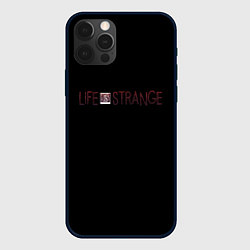 Чехол для iPhone 12 Pro Max Life is strange logo, цвет: 3D-черный