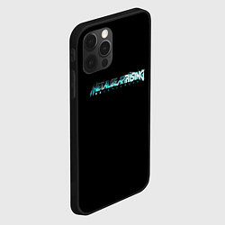 Чехол для iPhone 12 Pro Max Metal gear rising logo, цвет: 3D-черный — фото 2