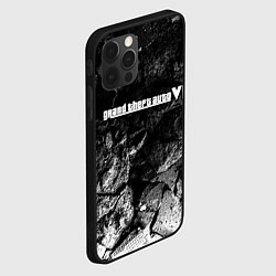 Чехол для iPhone 12 Pro Max GTA 6 black graphite, цвет: 3D-черный — фото 2