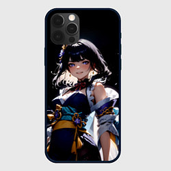 Чехол для iPhone 12 Pro Max Genshin impact - shogun raiden, цвет: 3D-черный