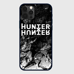 Чехол для iPhone 12 Pro Max Hunter x Hunter black graphite, цвет: 3D-черный