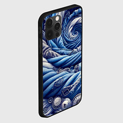 Чехол для iPhone 12 Pro Max Denim funnel - fashion trend, цвет: 3D-черный — фото 2