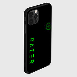 Чехол для iPhone 12 Pro Max Razer brend game, цвет: 3D-черный — фото 2