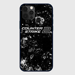 Чехол для iPhone 12 Pro Max Counter-Strike 2 black ice, цвет: 3D-черный