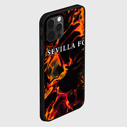 Чехол для iPhone 12 Pro Max Sevilla red lava, цвет: 3D-черный — фото 2