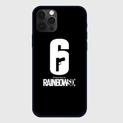 Чехол для iPhone 12 Pro Max Rainbow six ubisoft game, цвет: 3D-черный