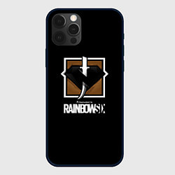 Чехол для iPhone 12 Pro Max Rainbow six game collection, цвет: 3D-черный