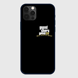 Чехол для iPhone 12 Pro Max GTA 6 logo game, цвет: 3D-черный